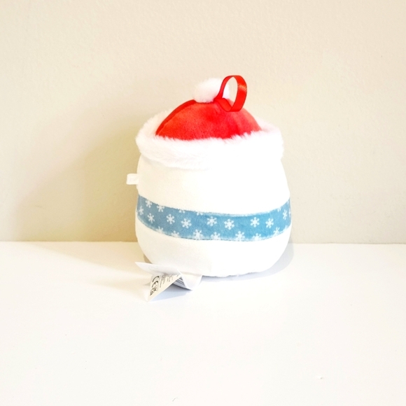 *4 for $20* Snowman Mini Squishmallow 4" Plush Ornament - Picture 2 of 3